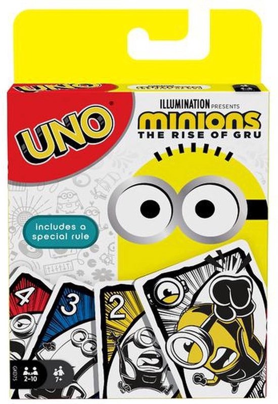 UNO Minions - Kaartspel - Engels - Kinderen - Volwassenen - Cadeau