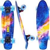 Suotu Skateboard - Skateboard Jongens - Wielen met LED-verlichting - Tot 50 kg - Skateboard Meisjes - Skateboard Volwassenen - Cadeau