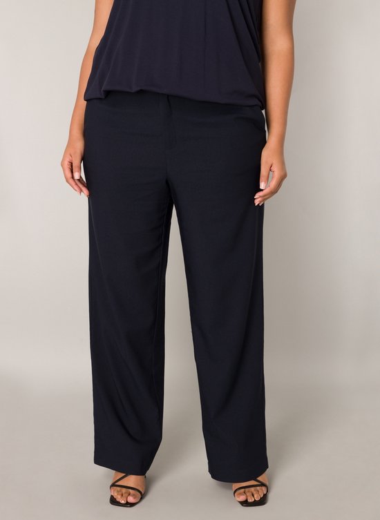 Pantalon Yorinthe BASE LEVEL CURVY - Dark Blue - taille W2(50) / L32