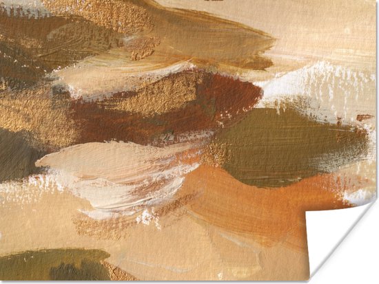 Peinture - Oranje - Marron - 40x30 cm