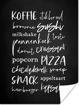 Poster Alimentation - Nourriture - Cuisine - 90x120 cm