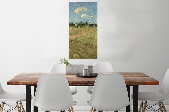 Affiche Champs labourés - Vincent van Gogh - 40x80 cm