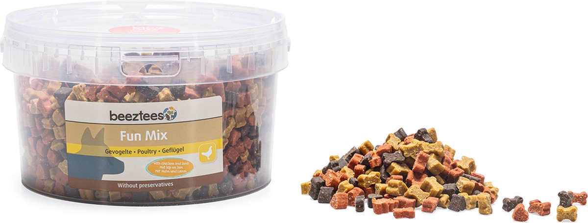 Beeztees Fun Mix - Hondensnack - 1400 gram