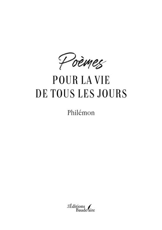 Poèmes pour la vie de tous les jours (ebook), Philemon 9791020365170 Boeken bol