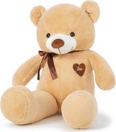 Knuffel - 80cm - Knuffelbeer - Zacht - Teddybeer - Gigantisch Speelgoed - Moederdag Cadeautje