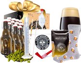 SIMPELBREWEN® - Coffret Cadeau Luxe Bière Coquine - Kit de Brassage de Bière - Brassez Votre Propre Bières Colis bière - Starter Pack - Gadgets Homme - Cadeau - Cadeau Homme et Femme - Cadeau Anniversaire Homme