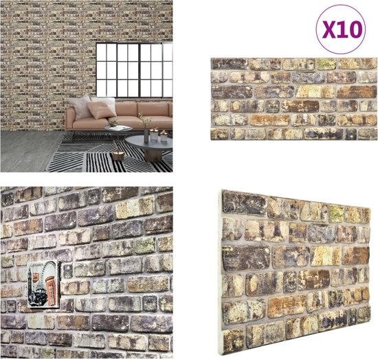 24 st Wandpanelen 3D 6 m² 50x50 cm diamantzwart kopen