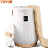 One stop shop - Luxe Handdoeken verwarmer - 20L - Handdoek Warmer - Met Led Scherm - Auto off - Veiligheidsslot - 4 Warmte Niveaus - Thuis spa - Tijd Instelbaar - Timer - Wit