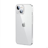 ESR Ice Shield Telefoonhoesje geschikt voor Apple iPhone 14 Plus Hoesje Gehard Glas Backcover - Transparant