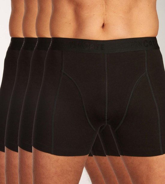 Ten Cate - Homme - Basic - Lot de 4 boxers - Zwart - XL