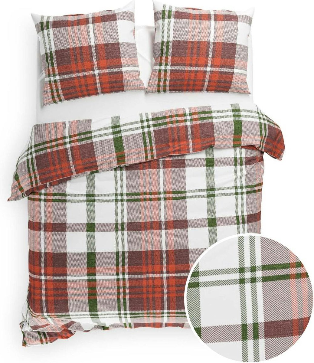 Heckettlane Heckett & Lane Flanel Dekbedovertrek Kabil (Multi) - 260x200/220 cm