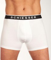 Schiesser 95/5 Organic Heren Shorts - Wit - 3 pack - Maat XL