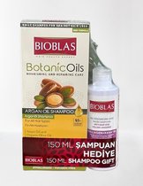 Bioblas Argan Oil Shampoo 360ml + Collagen&Keratin Shampoo 150ml (Het voorkomt haaruitval. Voor droog en beschadigd haar)