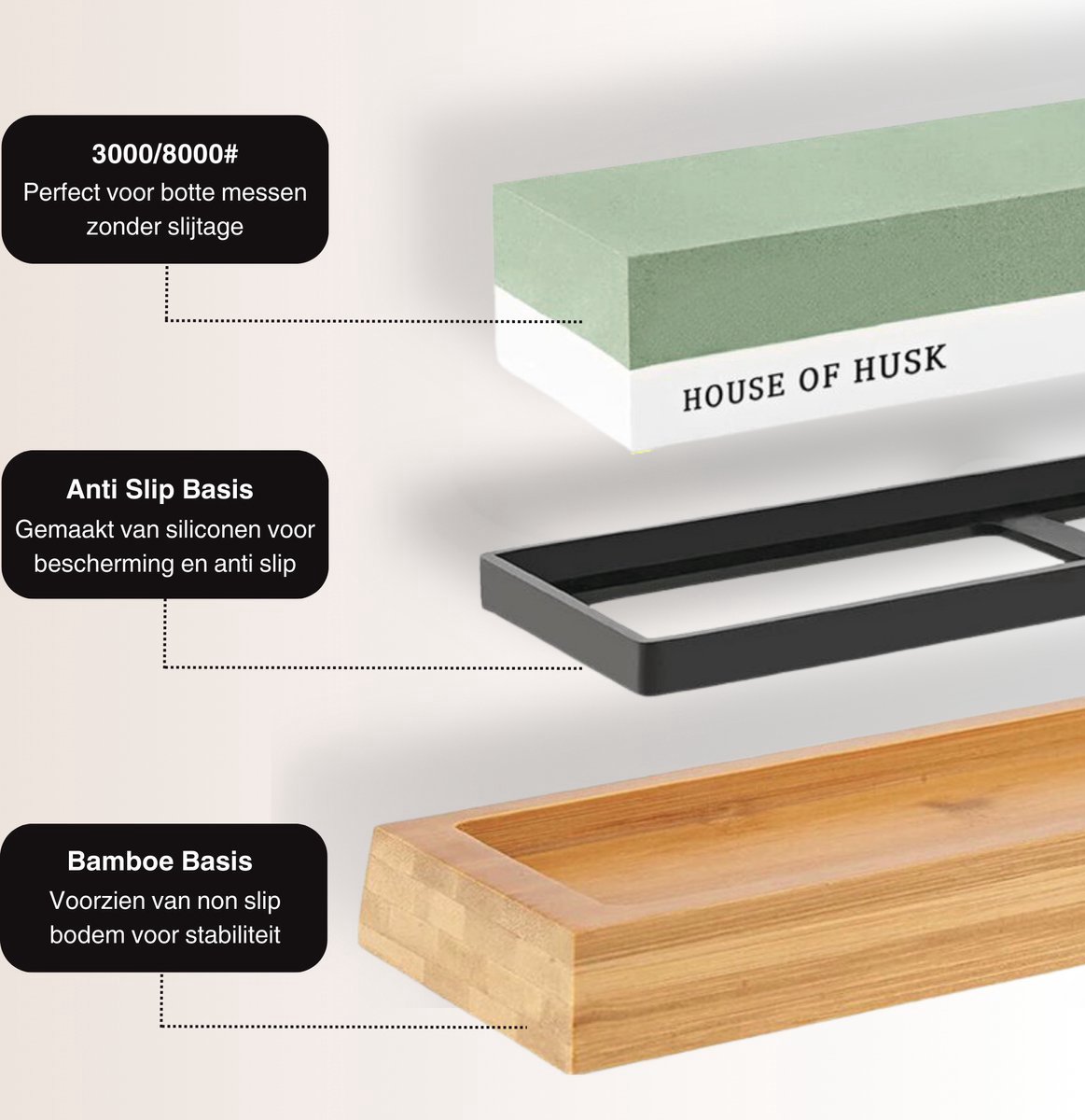 WÜSTHOF Whetstone GR 1000/4000 - Non-Slip Holder & Reshaping Stone 4453 WÜSTHOF Whetstone GR 1000/4000 - Non-Slip Holder & Reshaping Stone 4453