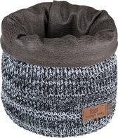 Baby's Only Gebreide commodemandje - Opbergmandje - Commode organizer - Babykamer accessoires River - Zwart/Wit Mêlee
