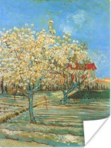 Poster Boomgaard in bloei - Vincent van Gogh - 90x120 cm