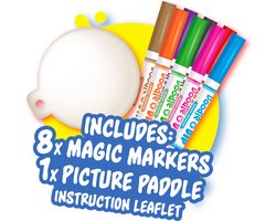 foto van Simba - Doodle N Dip - Tatoeages - Water - Zimpli Kids