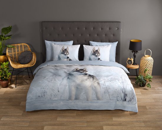 Housse de couette Sachar - nr.30979 bleu - 100% coton