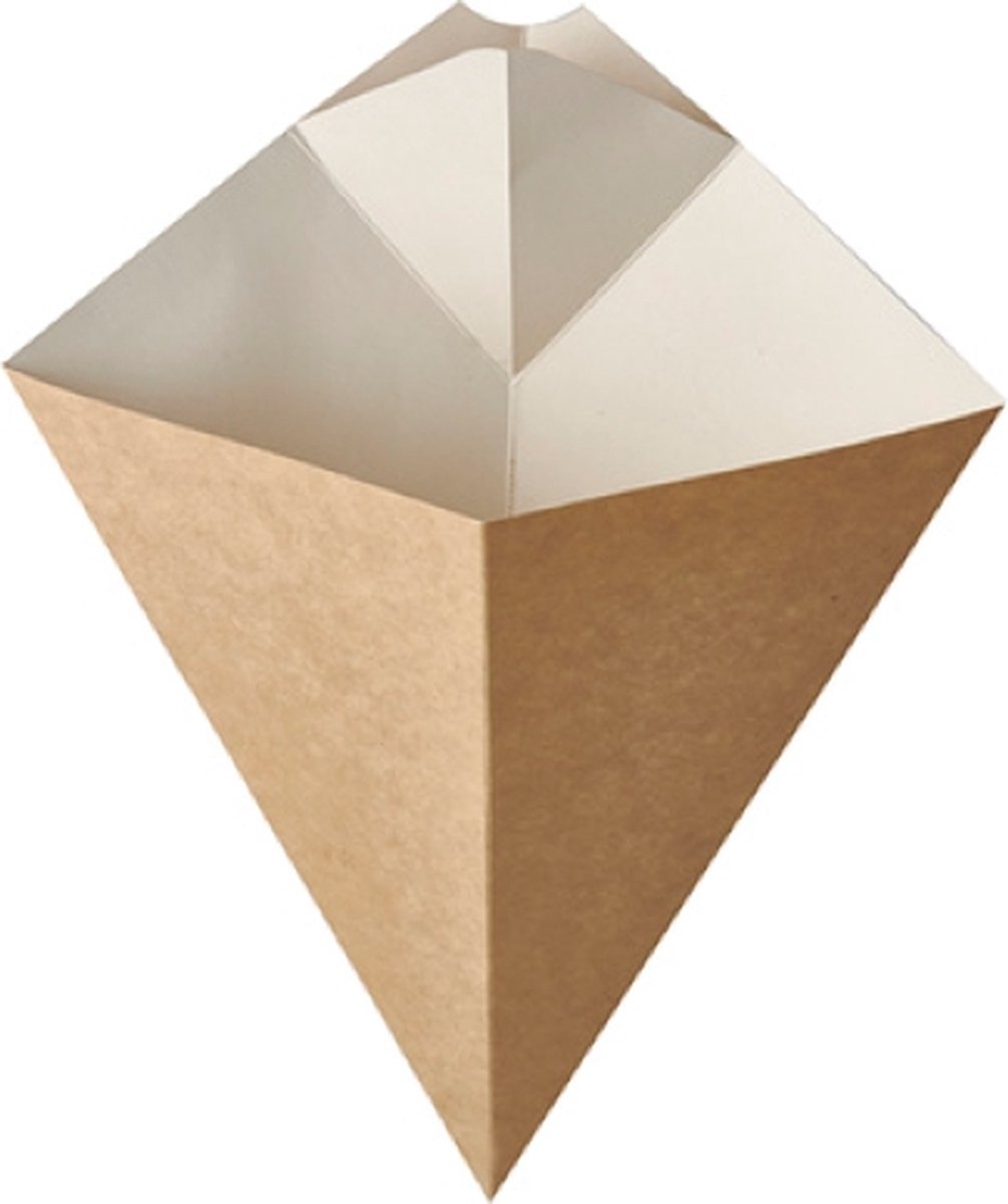 Goedkoopste Kartonnen schaaltje (180x260mm) - wit - 500 st/ds