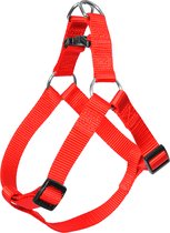 Duvoplus - Hondentuigje - Hond - Nylon Step In Harnas L-xl - 65-80cm/25mm Rood - 1st