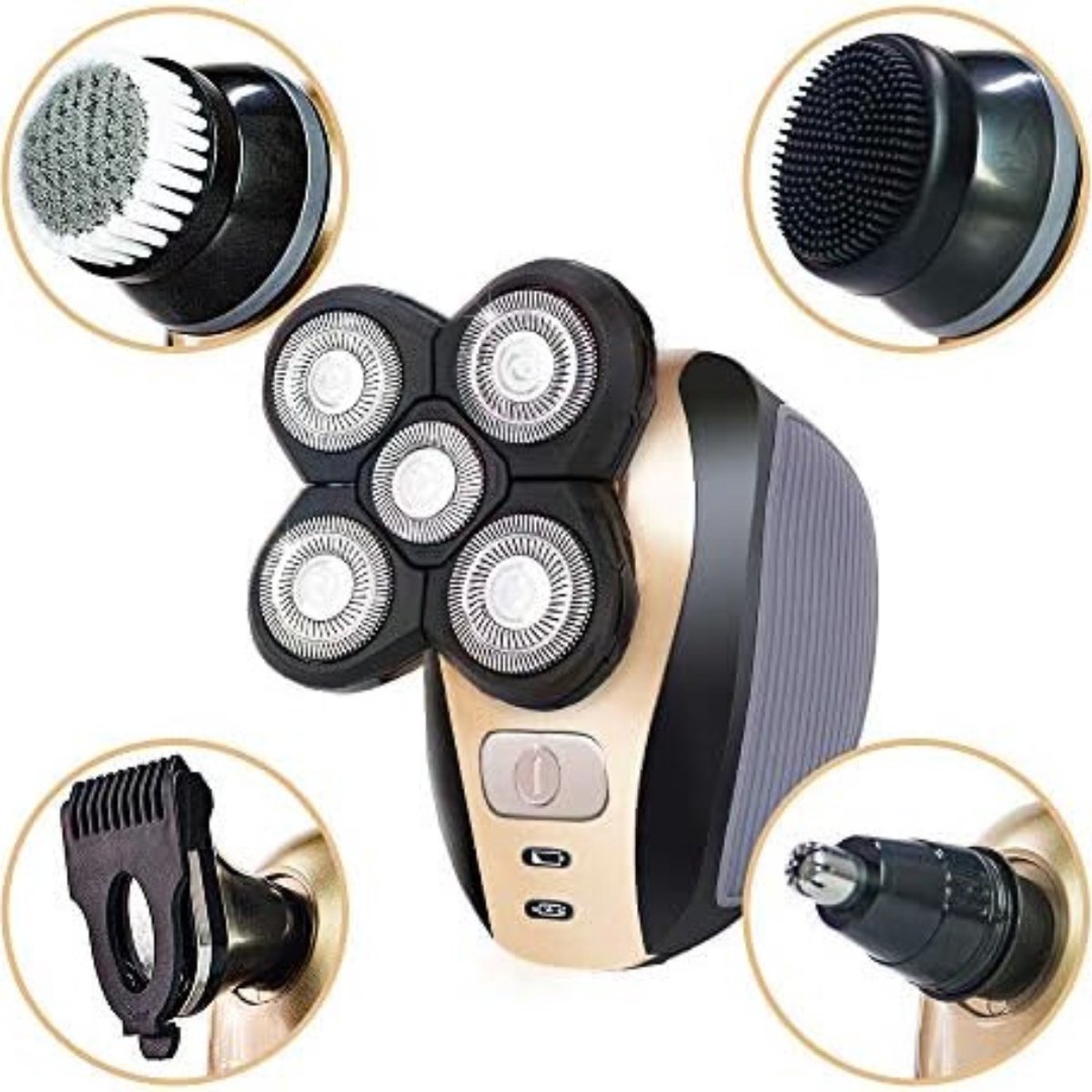 Skull Hoofd Scheerapparaat met Ergonomisch Ontwerp - afbeelding 3