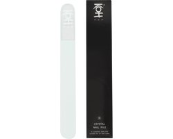 KOH Crystal Nail File Large Nagelvijl - vijlt de nagels geleidelijk en zacht in vorm en sluit de nagel perfect af - in een luxe, elegante cassette - 1st.