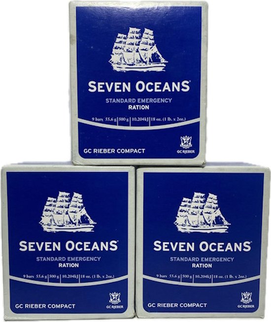 Seven Oceans Noodrantsoen - 500 Gram - Noodpakket 2500 Calorieën - High Energy Bars