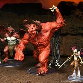 Dungeons & Dragons: Icons of the Realms - Archdevils Hutijin Moloch Titivilus Miniature Set