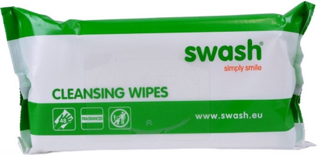 Goedkoopste Arion swash cleansing wipes- Parfumvrij - 48 stuks