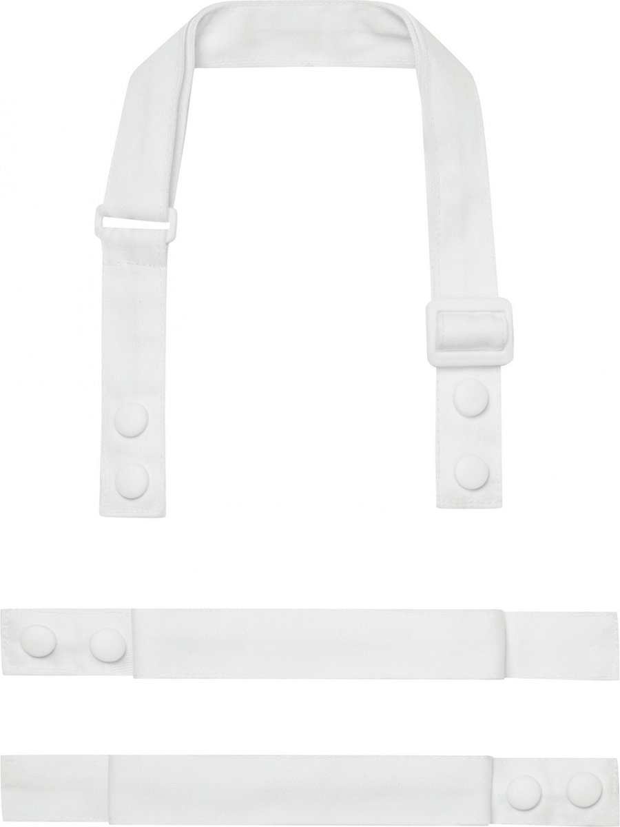 Schort/Tuniek/Werkblouse Unisex One Size Premier White 65% , 35% Katoen