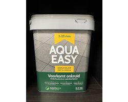 Aqua XP Easy Terras 15 kg - voegmiddel bestrating - kleur naturel - waterdoorlatend voegen - onkruidvrije bestrating - terrastegels