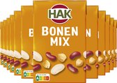 HAK Bonenmix in Pak 12x 380gram - Mix van kikkererwten, rode kidneybonen en witte bonen. Vegan - Plantaardig - Vegetarisch - Peulvruchten - Groenteconserven