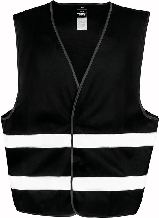 Result Gilet de sécurité CORE R200XEV - Noir - L/XL