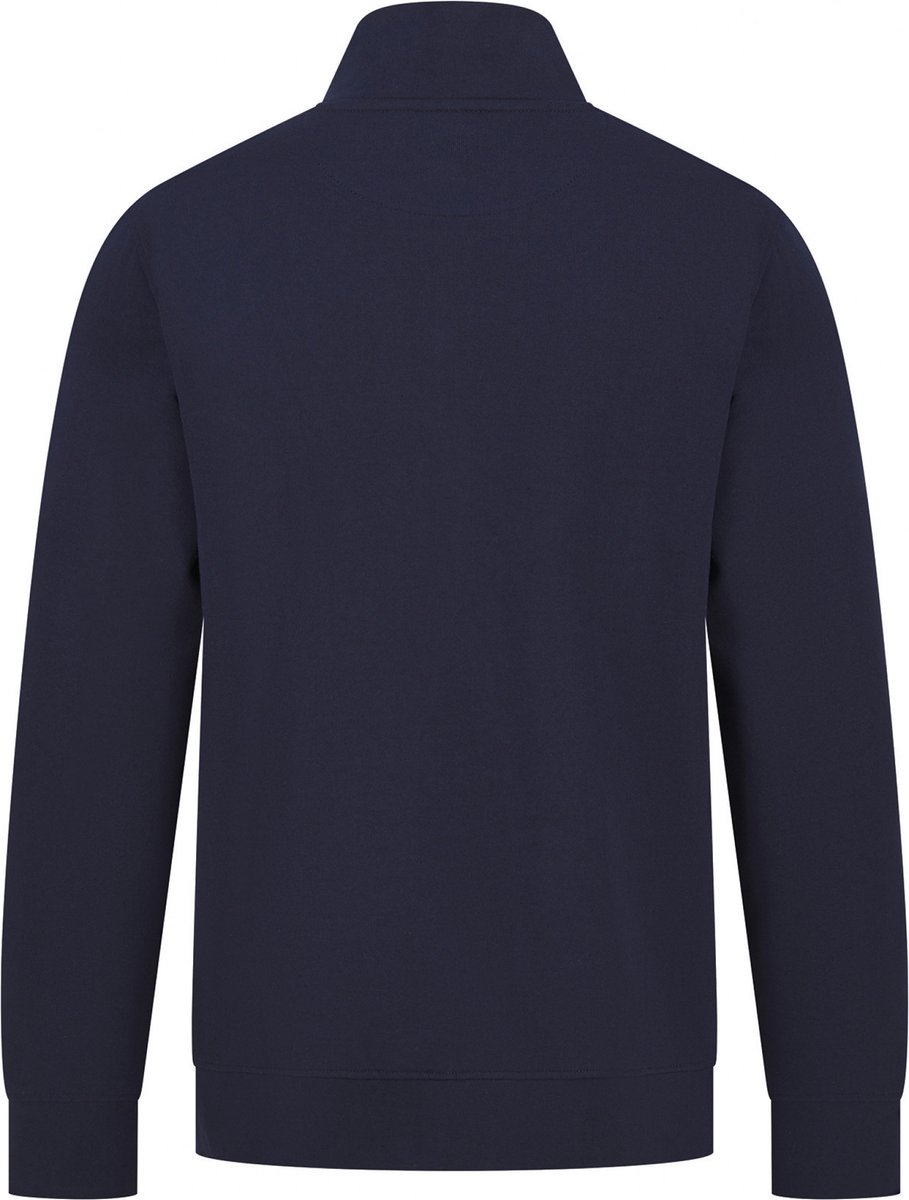 Henbury Uniseks sweater met ritskraag H842 - Navy - XL