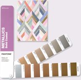 Pantone Metallics Guide Coated kleurwaaier - 655 metallic kleuren, 354 hoogglans en 301 traditionele metallic steunkleuren