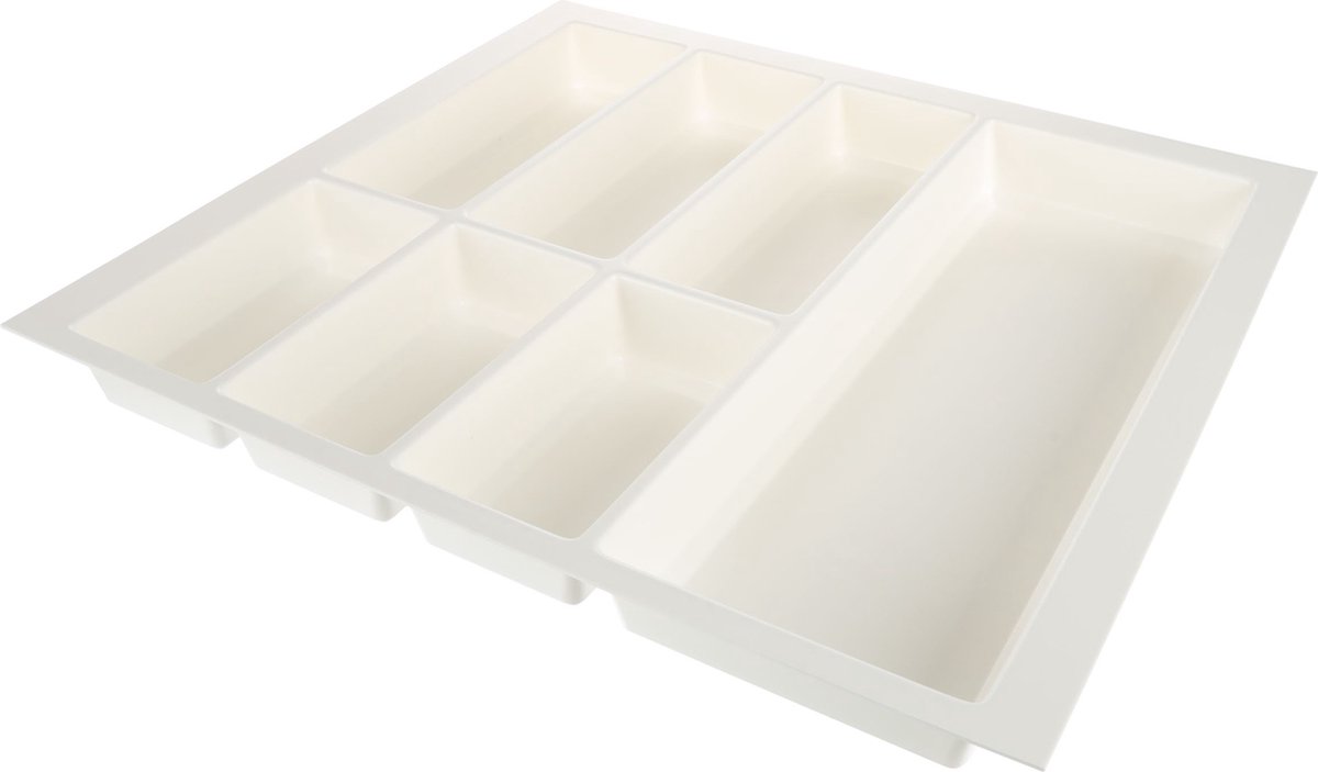 Bestekbak Classic - Lade Organizer - Glad wit - 535x490mm