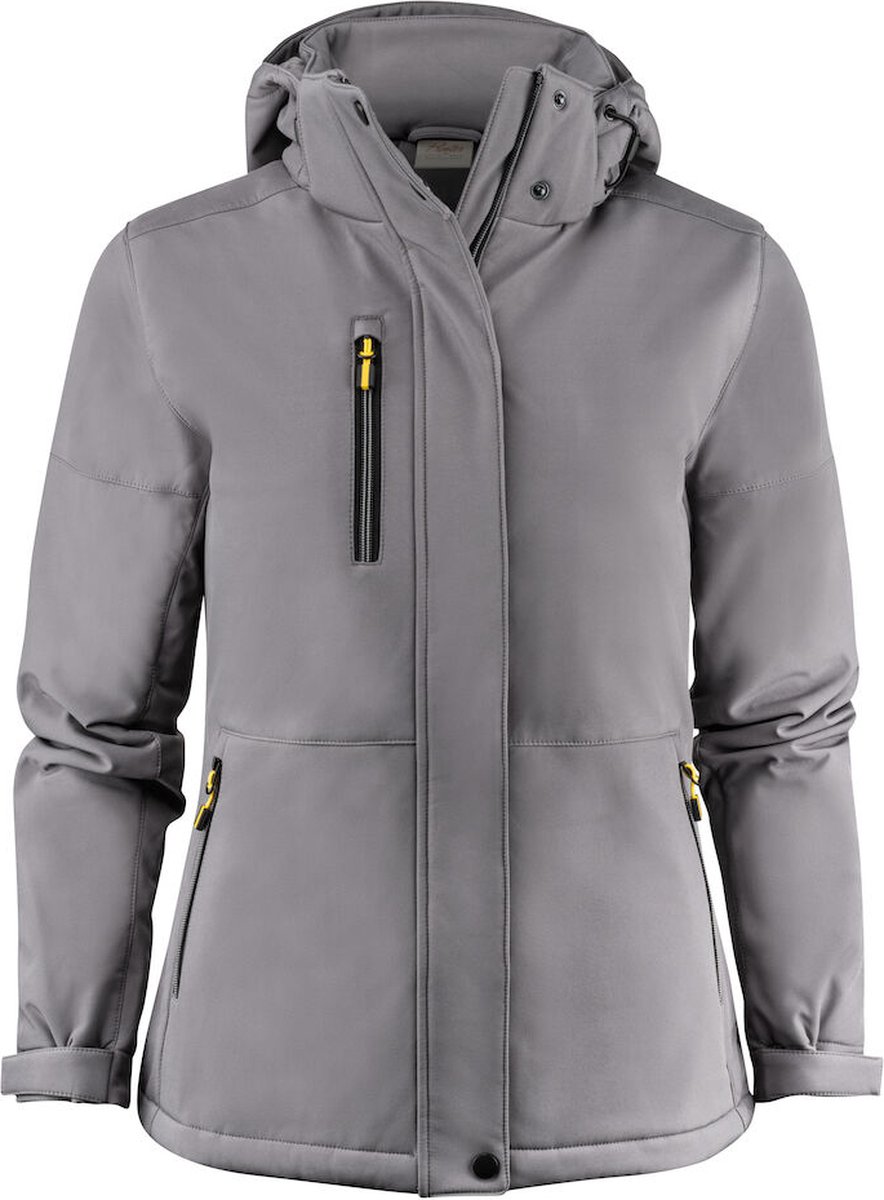 Printer SOFTSHELL OVERLANDING LADY 2261070 Staalgrijs