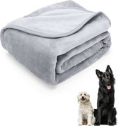 Nobleza Tapis animaux - Tapis chien - Tapis animaux - Grise - L