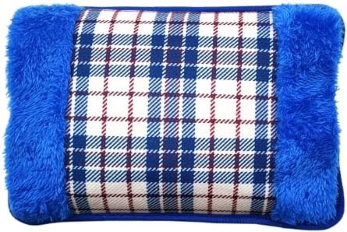 Elektrische kruik - Elektrische kruik - 25 x 17 x 6 cm - SCHOTTISCH 2 - Pluche