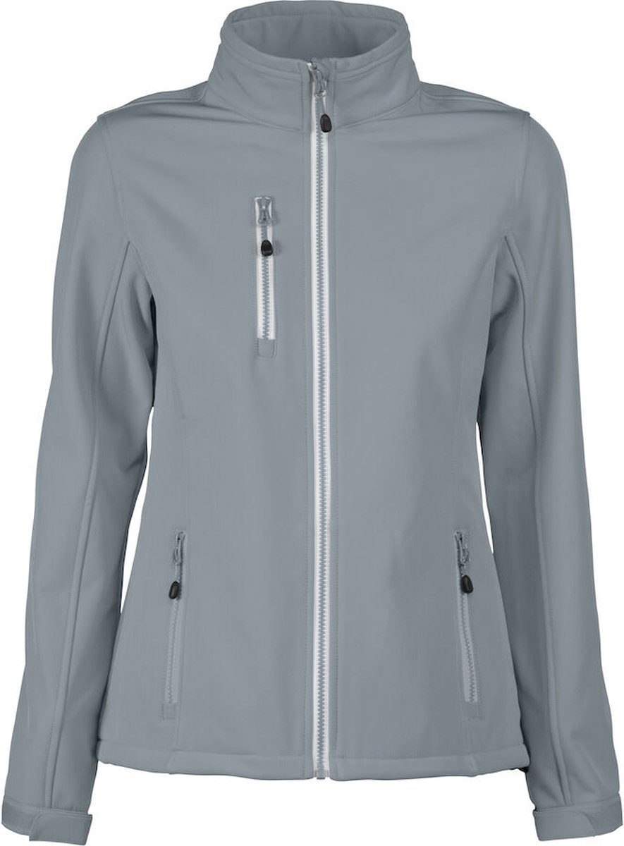 Printer Softshell Jas Vert Lady 2261050 Metaalgrijs Staalgrijs