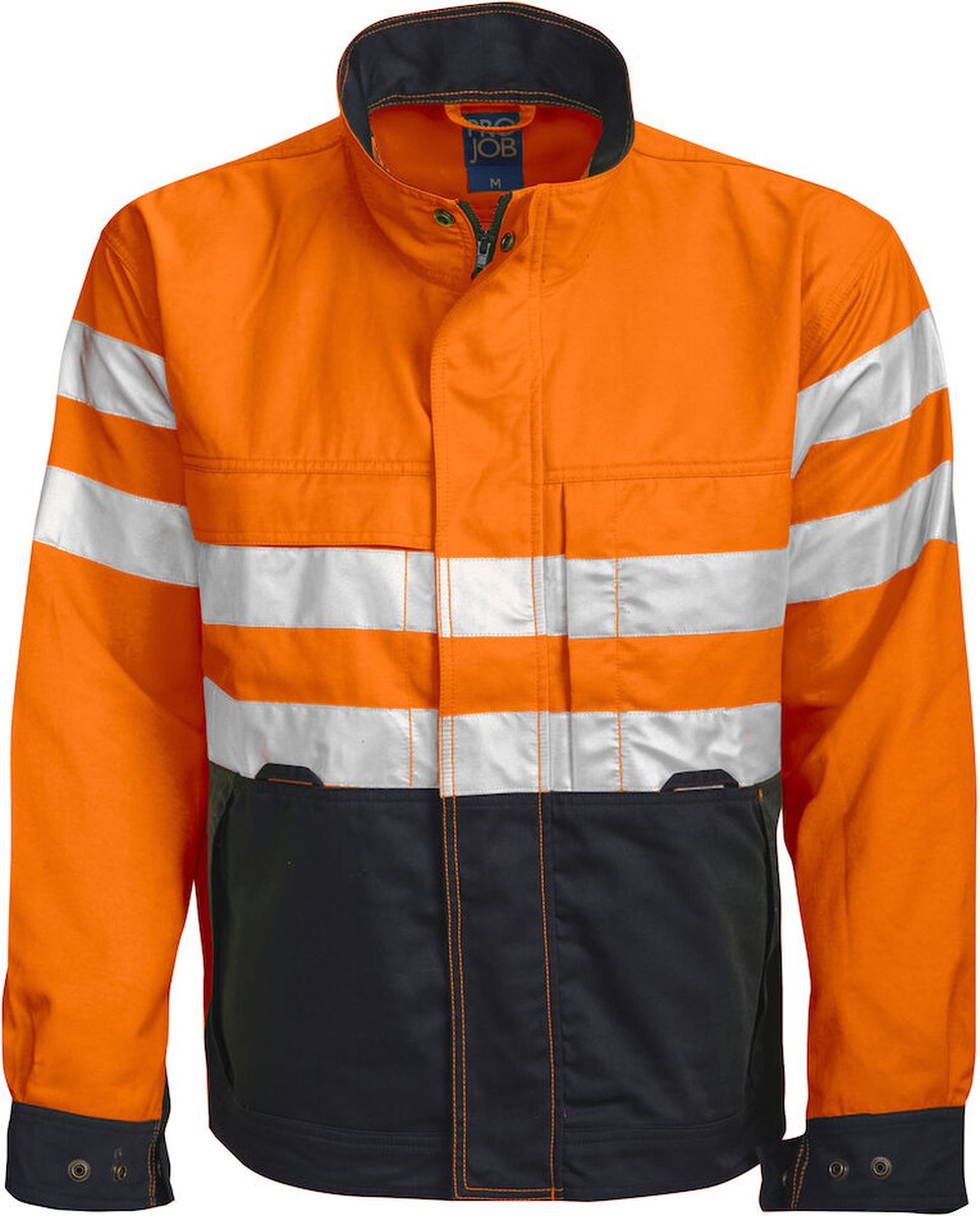 ProJob 6401 SIGNALISATIEVEST EN ISO 20471 KLASSE 3 646401 Oranje