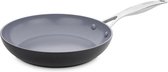 Bol.com Greenpan Venice Pro Aluminium Koekenpan Ø 24cm – PFAS-vrij - Inductie – Ovenbestendig tot 220°C – Vaatwasserbestendig – ... aanbieding
