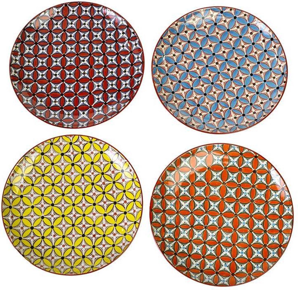 Hippy Dinerbord - Set 4