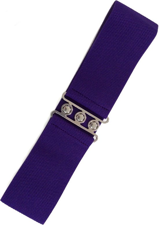 Banned - Vintage Stretch Taille riem - Paars