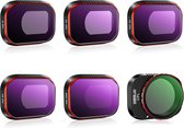 Filtre Mini 4 Pro , ensemble de filtres ND multicouches pour accessoires de drone DJI Mini 4 Pro -paquet de 6 ND8, ND16, ND32, ND64, ND256, filtre CPL