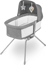 Malin Evo Cradle, lit de camping avec matelas pour bébés jusqu'à 9 kg, toit, moustiquaire