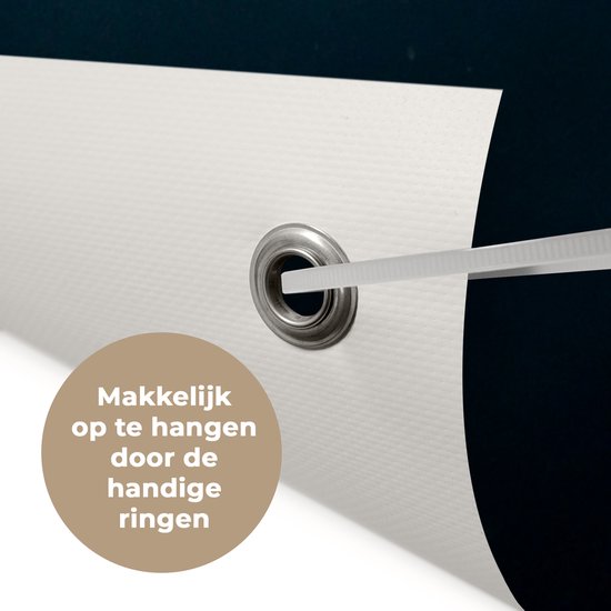 Méduse sur fond sombre affiche de jardin toile en vrac 60x90 cm - Toile de jardin / Toile d'extérieur / Peintures pour l'extérieur (décoration de jardin)