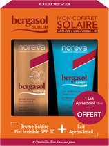 Noreva Bergasol Sublim Sun Mist SPF30 100 ml + Expert After-Sun Milk Voor Gezicht en Lichaam 100 ml Gratis