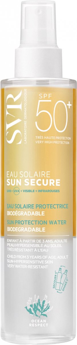 SVR Sun Secure Biologisch Afbreekbare Zonnebescherming SP50+ 200 ml