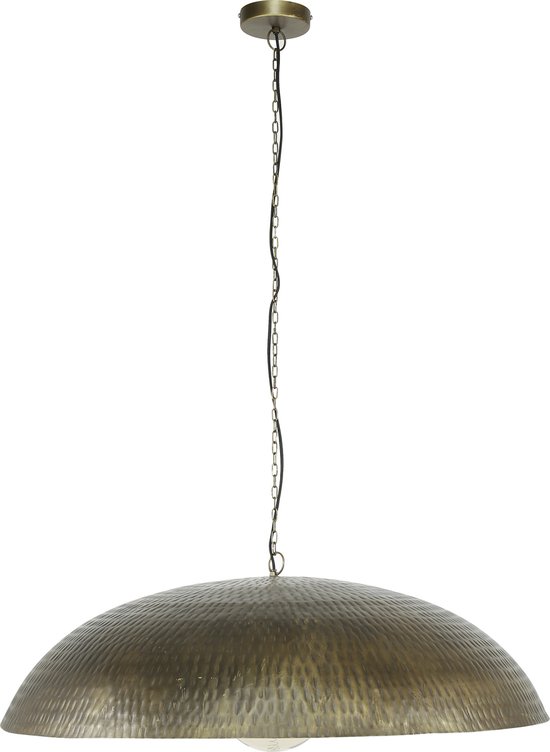 Lampe à suspension en bronze antique | 1 lumière | Ø 90 cm | hauteur réglable jusqu'à 150 cm | salle à manger salon | design classique